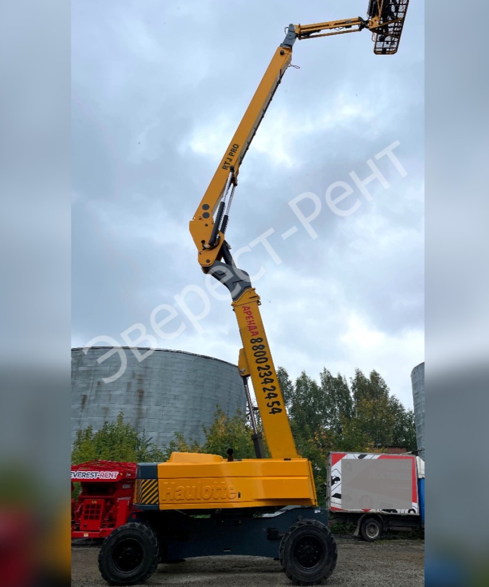 Арендовать аренда коленчатого дизельного подъемника haulotte ha 32 rtj pro в Тюмени