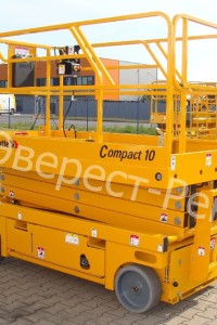Арендовать аренда ножничного электрического подъемника haulotte compact 10 в Тюмени