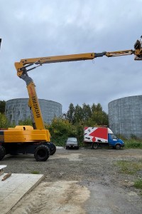 Арендовать аренда коленчатого дизельного подъемника haulotte ha 32 rtj pro в Тюмени