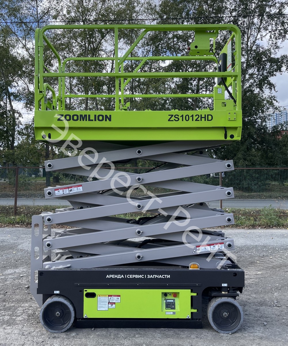 Арендовать аренда ножничного электрического подъемника zoomlion zs1012hd в Тюмени