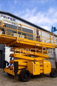 Арендовать аренда ножничного дизельного подъемник haulotte h 12 sx в Тюмени